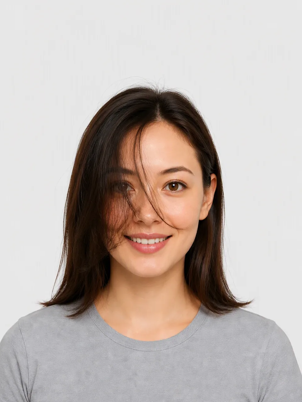 Bad · hair covering face